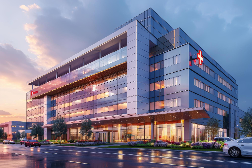 Hospitality and retail building